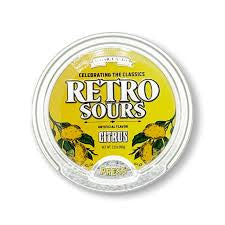 Retro sours citrus