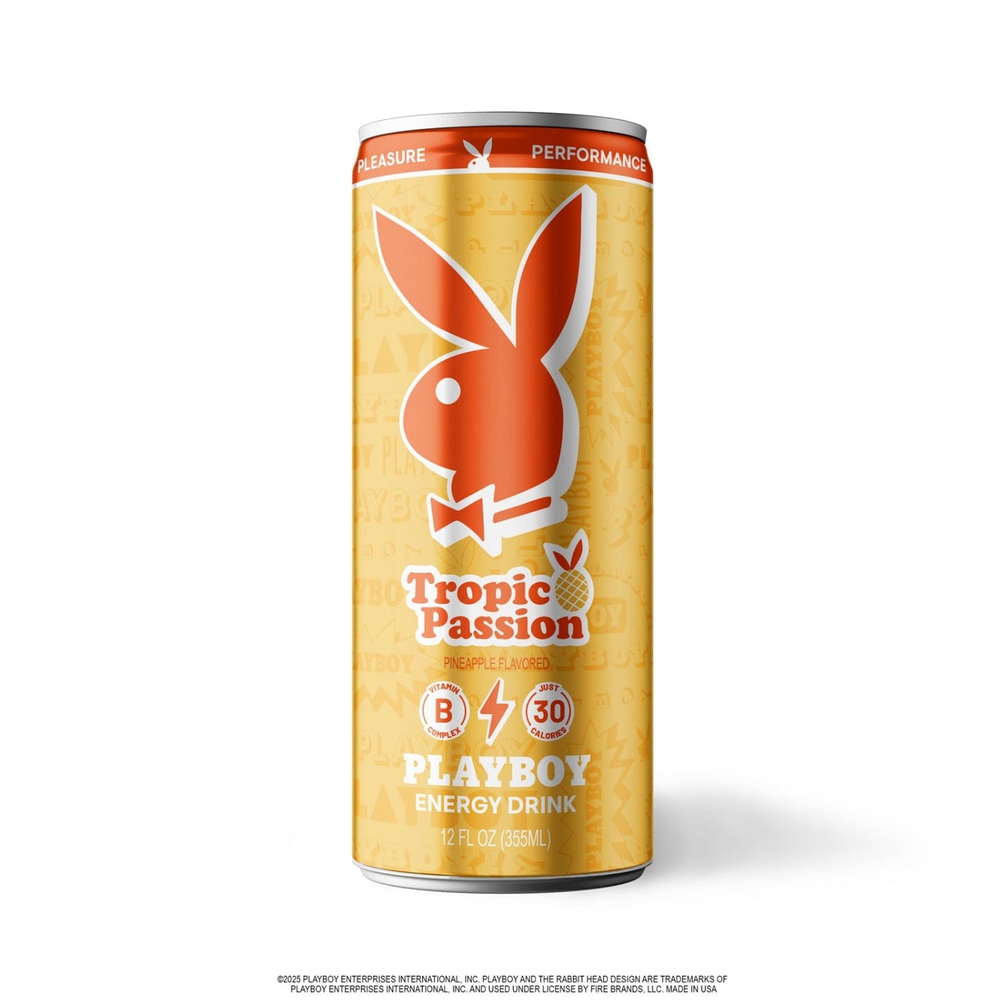Playboy energy, tropic passion