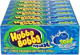 Hubba Bubba Max Sour Blue Raspberry