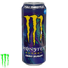 Monster full throttle zero energy