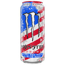 Monster Red White and Blue