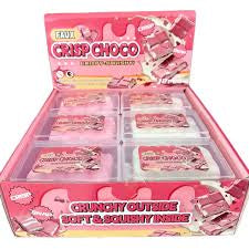 Crisp Choco white and strawberry squishy