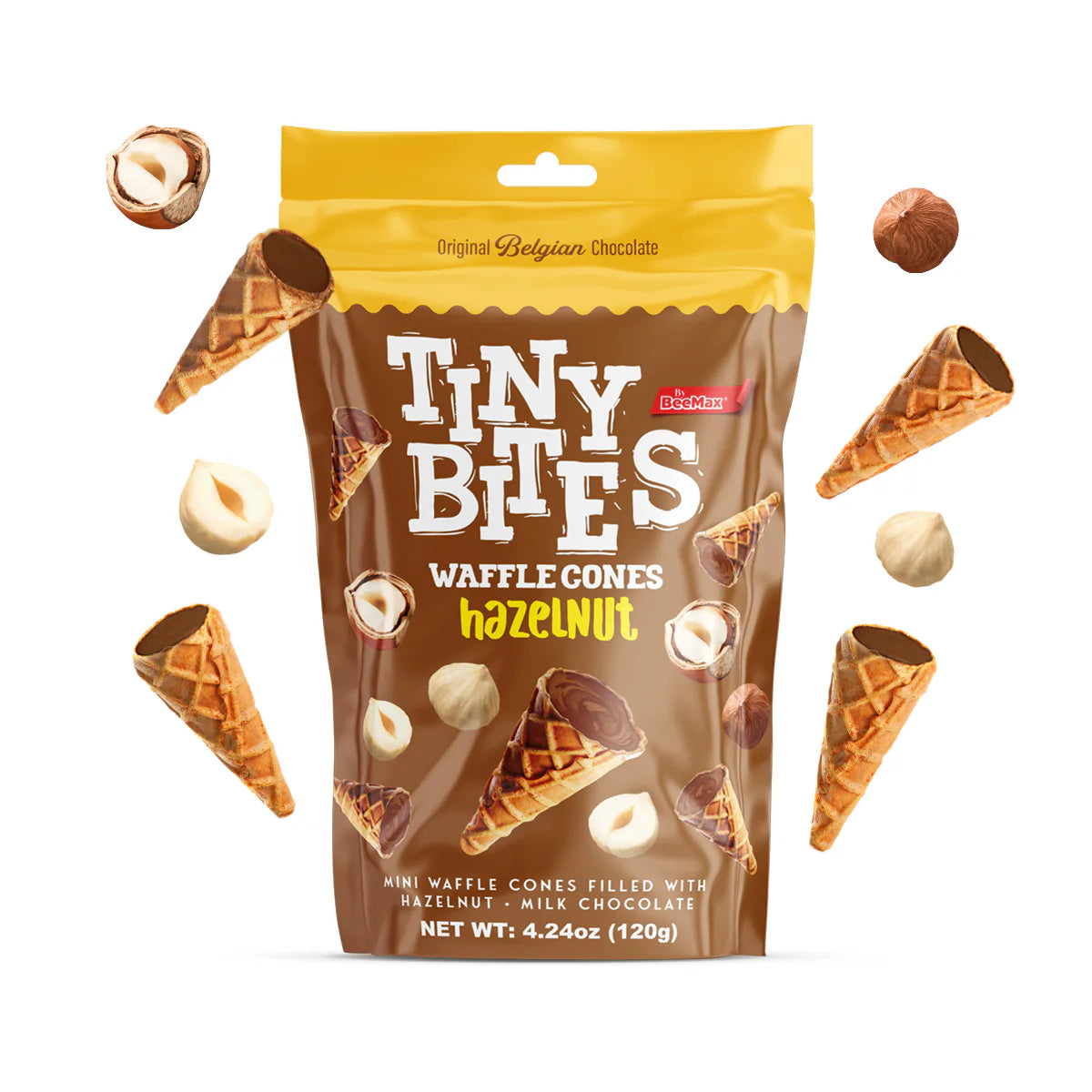 Tiny bites hazelnut