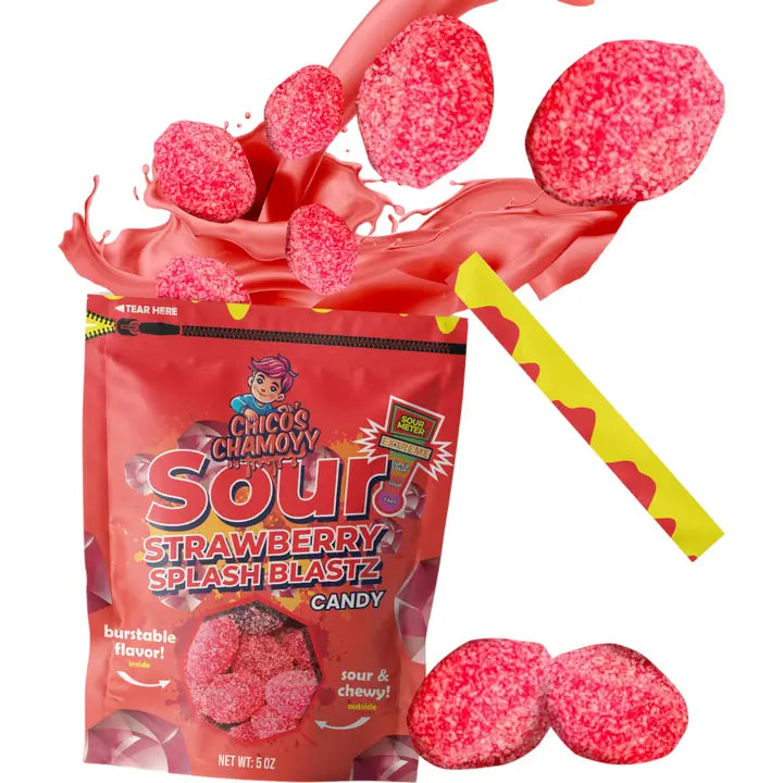 Chicos Chamoyy Sour Strawberry Splash Blastz