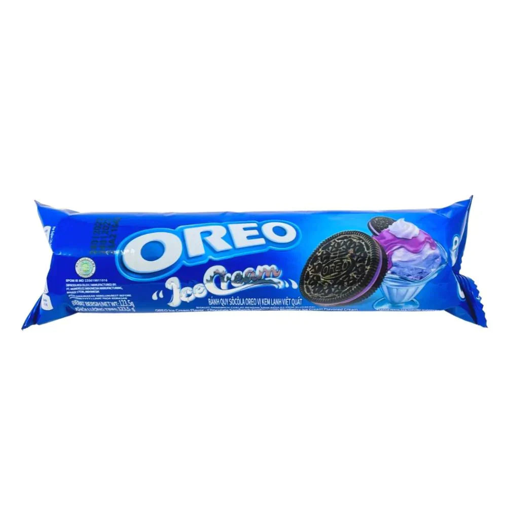 Oreo Black Pink Blueberry Ice Cream Flavor