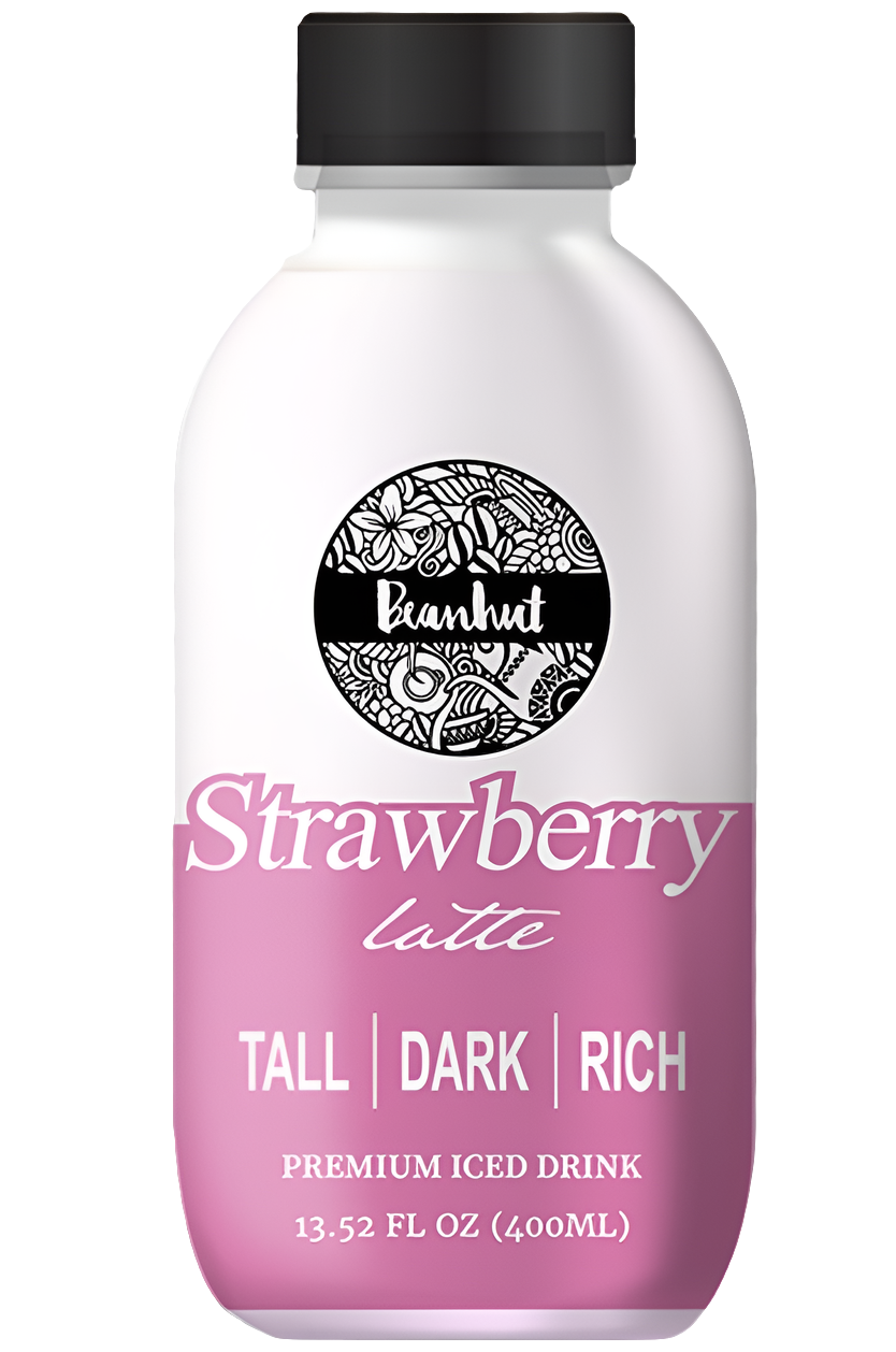 Beanhut Strawberry latte