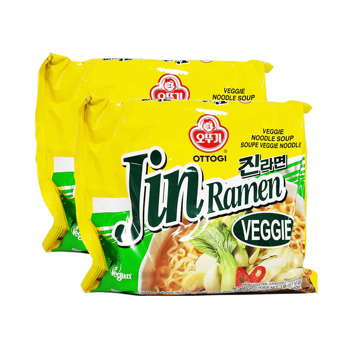 Ottogi Jin Ramen Veggie