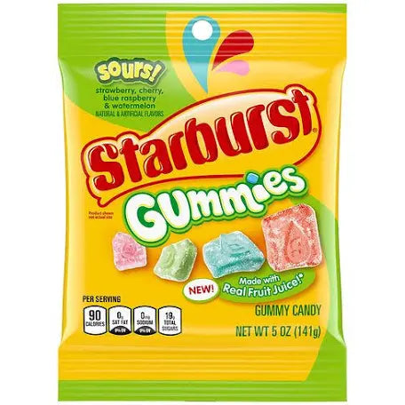 Sour Starburst Gummies