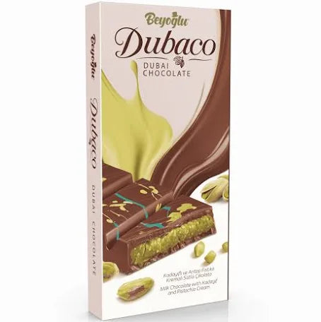 Dubaco Bejoglu Dubai chocolate bars