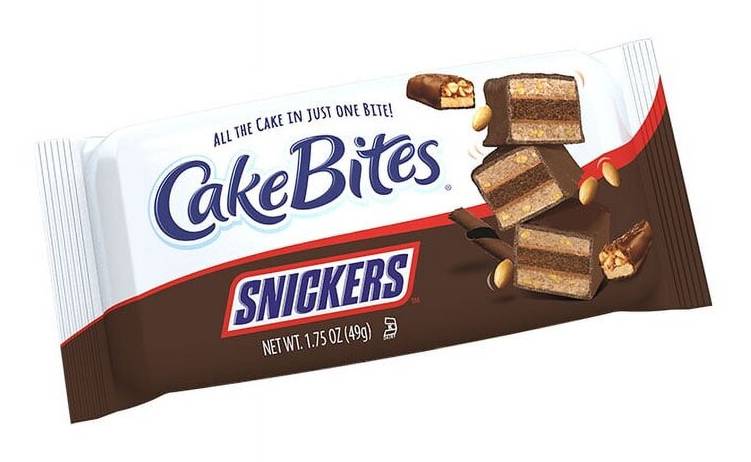 Cake Bites Snickers
