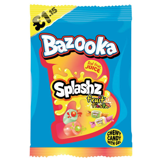 Bazooka Splashz Fruit Fiesta