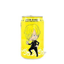 Ocean Bomb One Piece Sanji Sparkling Water with Tropical Fruit Flavor