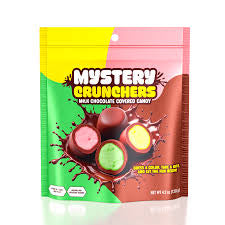Mystery Crunchers Chocolatey covered candy