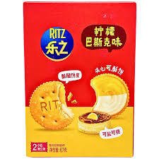 Ritz Lemon Basque Cream Sandwich Crackers