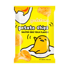 Gudetama Potato Chips salted egg yolk flavor