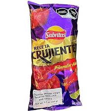 Sabritas chilli and lemon flavored