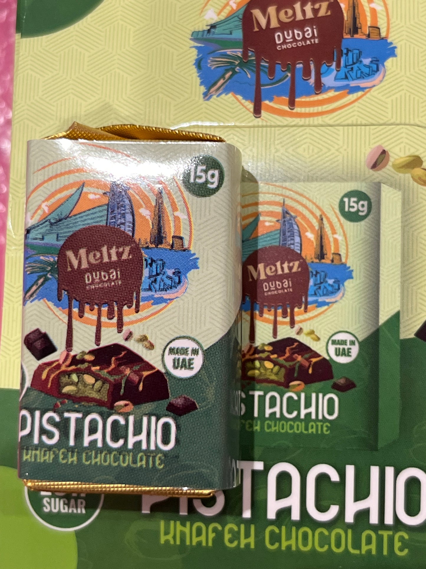 Meltz Dubai Pistachio Chocolate