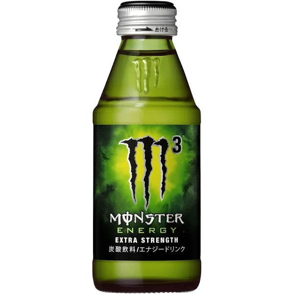 Monster Energy Extra Strength Glass Bottle