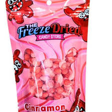 The freeze dried cinnamon blaze bites