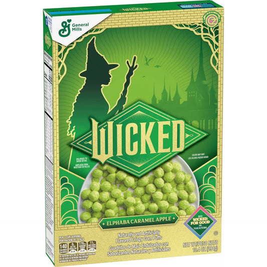 Wicked Cereal Caramel Apple