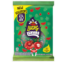 Lucas Watermelon lollipops