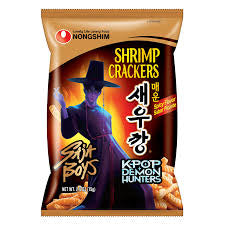 Nongshim Shrimp Crackers Hot&Spicy K-Pop Demon Hunters