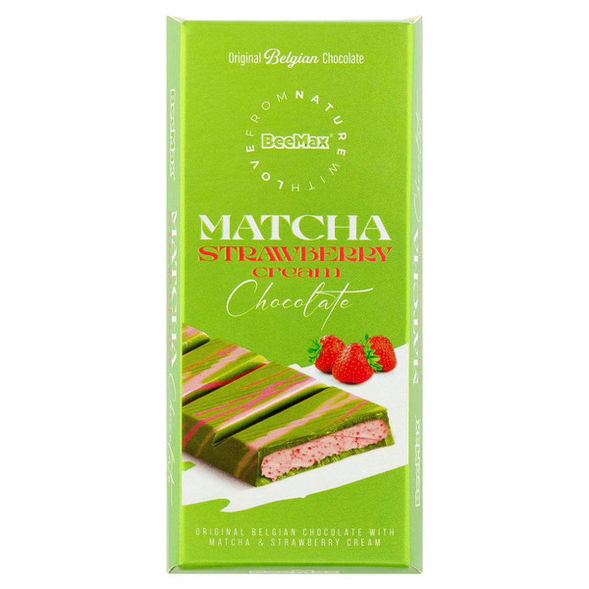 BeeMax Matcha Strawberry cream Chocolate