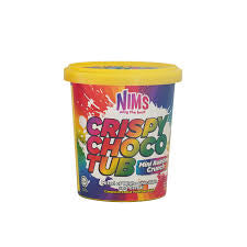 Nims Crispy Choco Tub Mini Rainbow Crunch