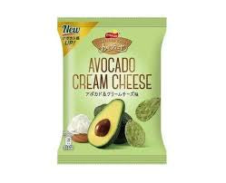 Avocado & cream cheese tortilla chips