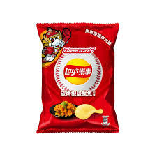 Lay's Grilled Salt & Pepper Squid Potato Flavor Chips