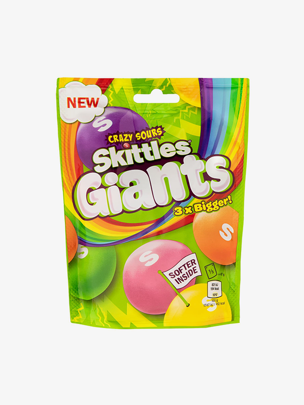 Skittles Crazy Sour Giants 3XBigger