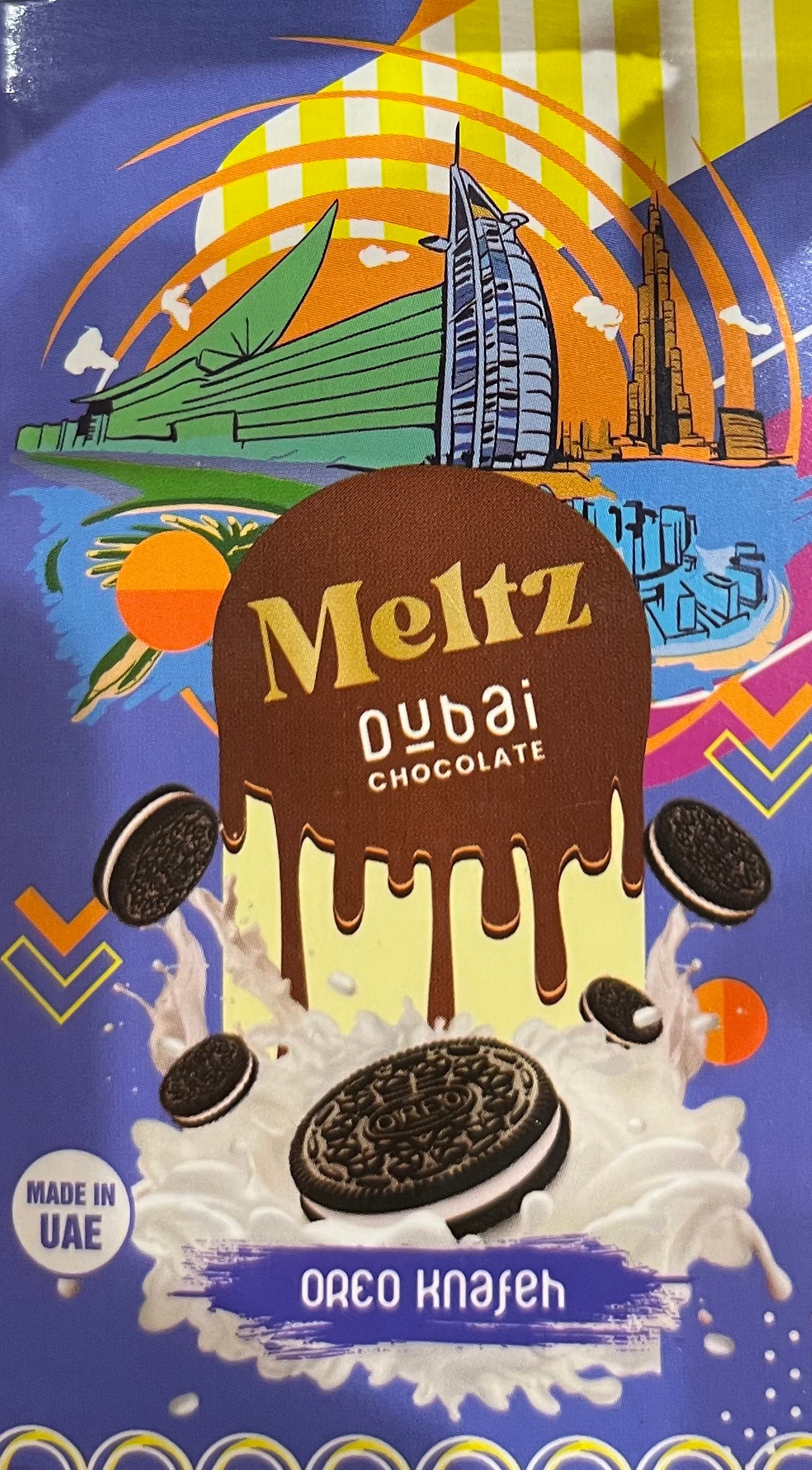 Meltz Dubai Chocolate Oreo