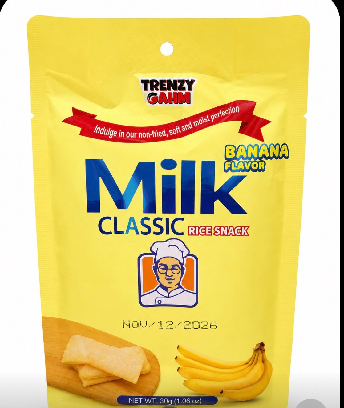Milk classic banana