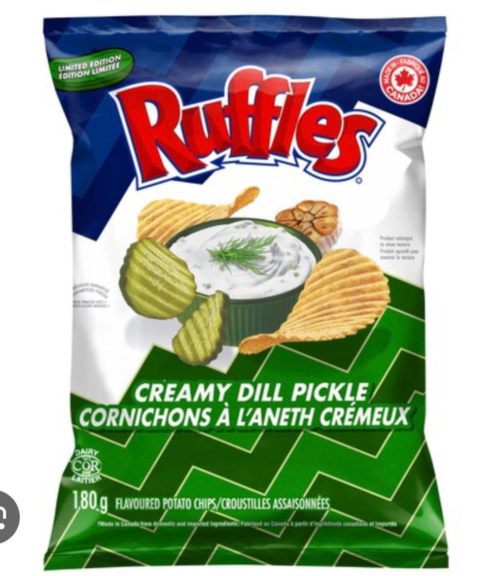 Ruffles Creamy Dill pickle