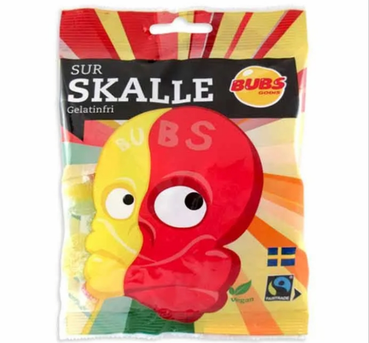Bubs godis sour skulls