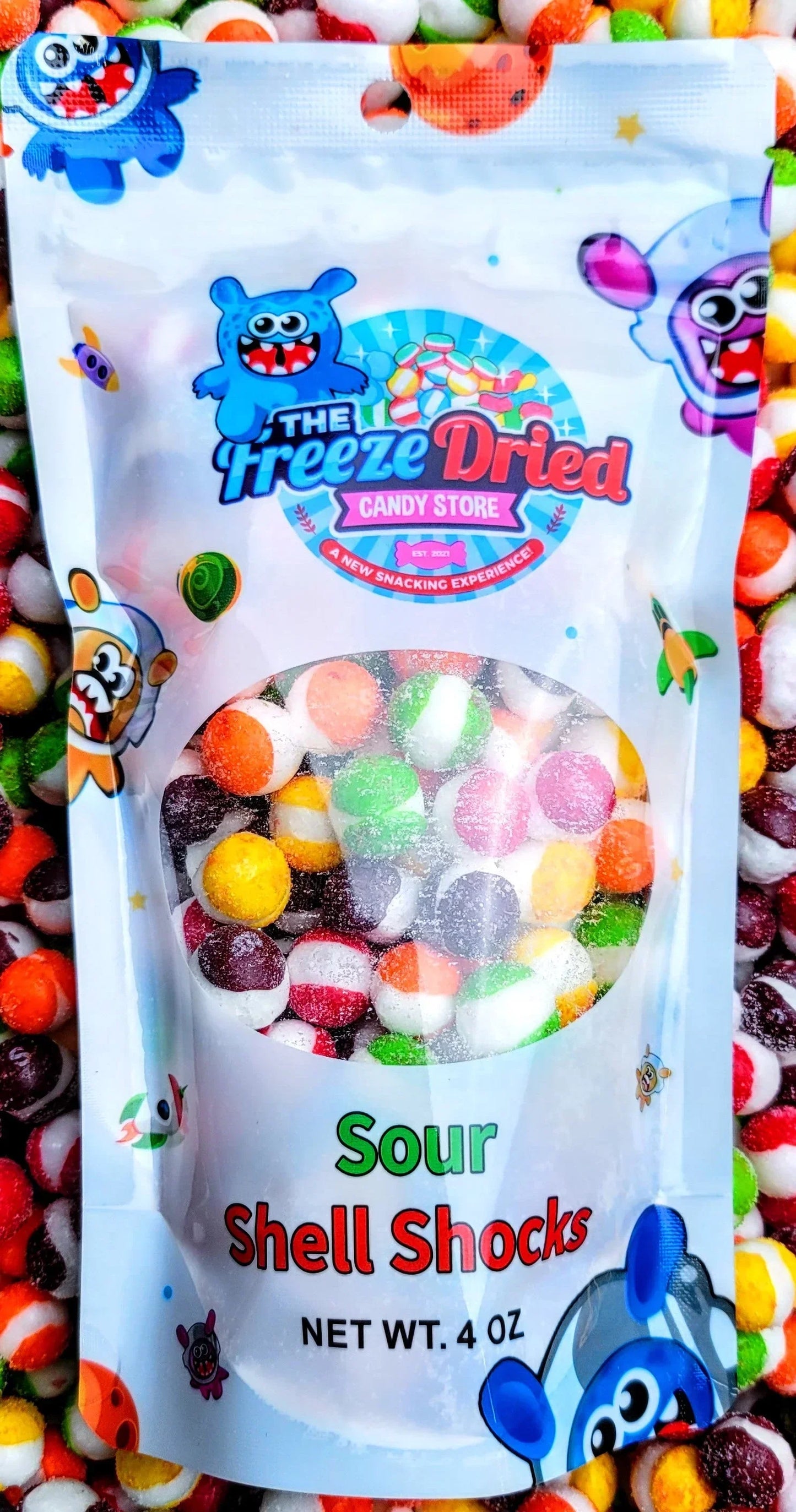The Freeze Dried Sour Shell Shocks