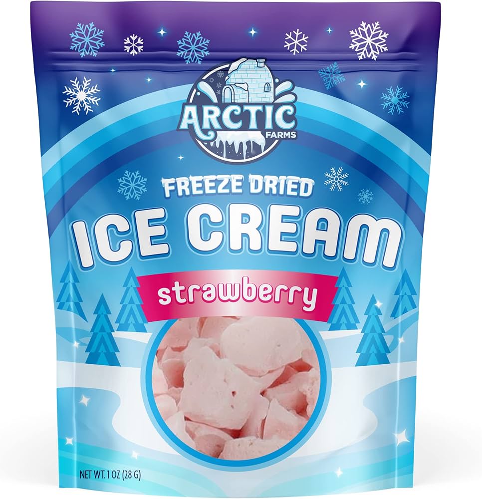 Freeze dried strawberry