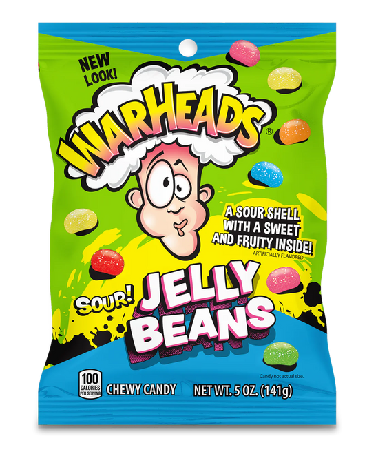 Warheads Jelly Beans