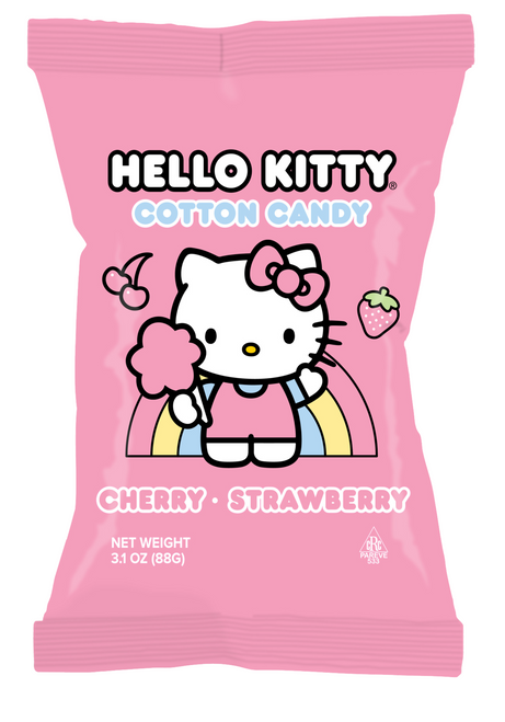 Hello kitty cherry strawberry cotton candy: