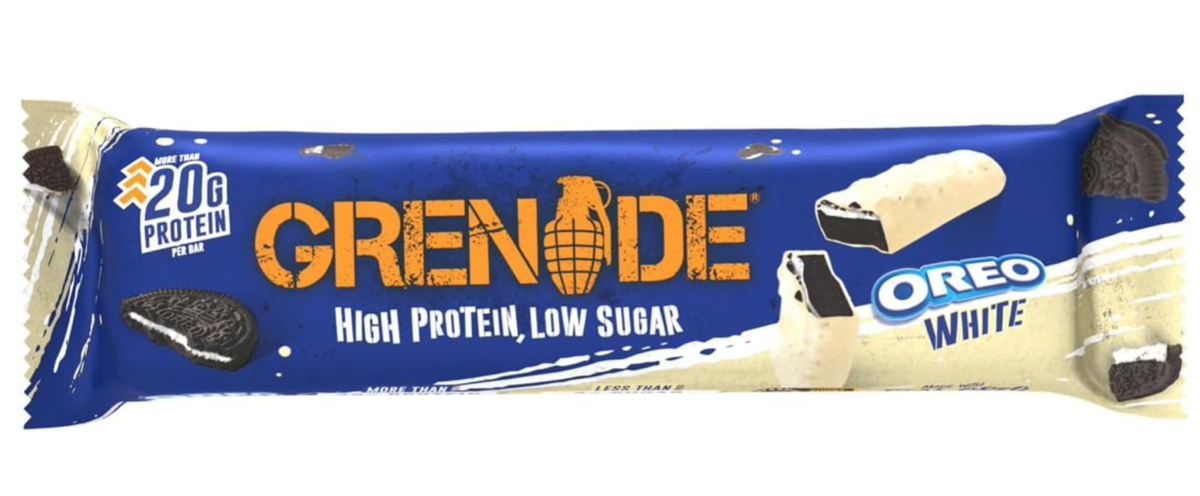 Grenade Protein Bar Oreo White