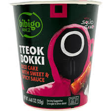 TTEOKBOKKI rice cake with sweet & spicy sauce