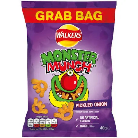 Walkers monster munch pickled onion