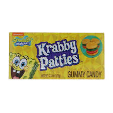 Spongebob Krabby Patties Gummy Candy