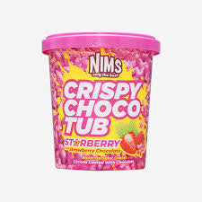 Nims crispy Choco tub strawberry
