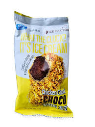 Chicken chuck choco ice cream