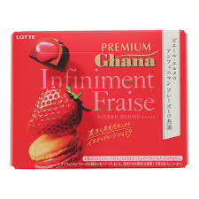 Premium ghana infiniment fraise strawberry flavor