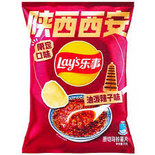 Potato chips xi’an oil-sprinkled chili flavor