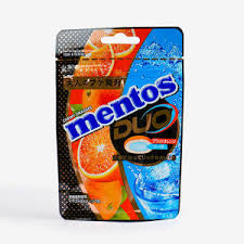 Mentos duo blood orange & soda soft candy