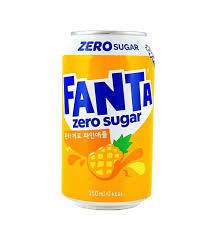 Fanta zero sugar pineapple