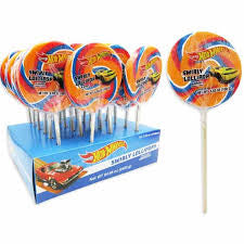 Hot wheels blueberry lollipop